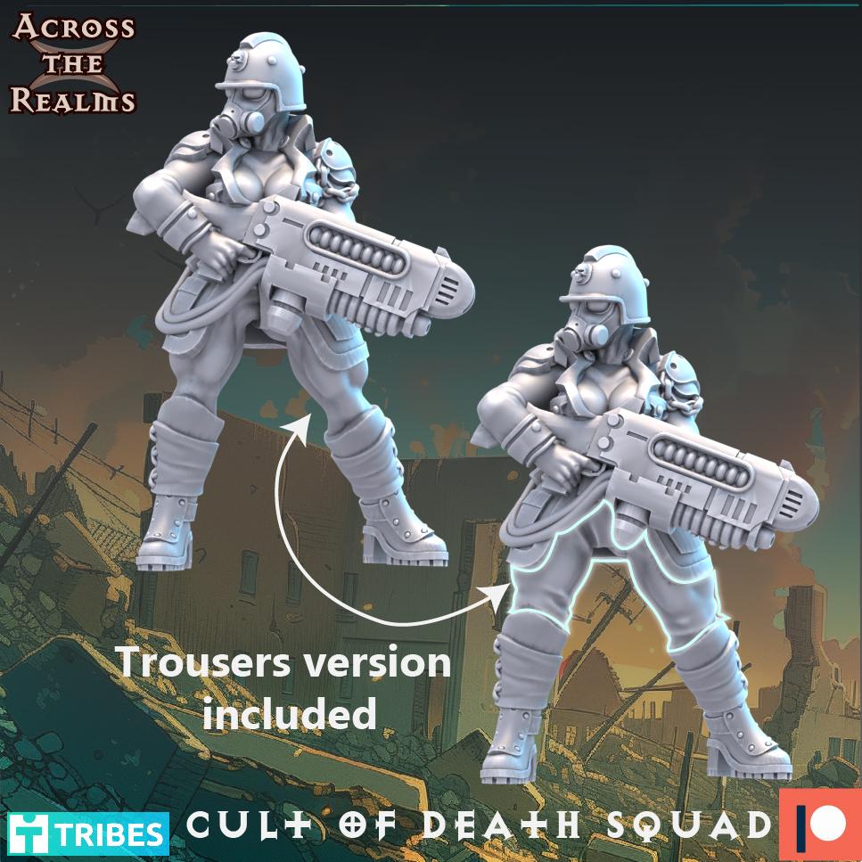 Cult of Death Squad 3d model