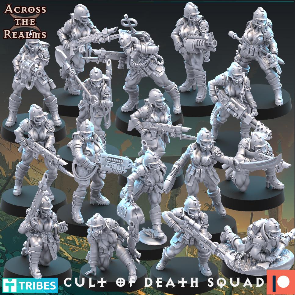 Cult of Death Squad 3d model