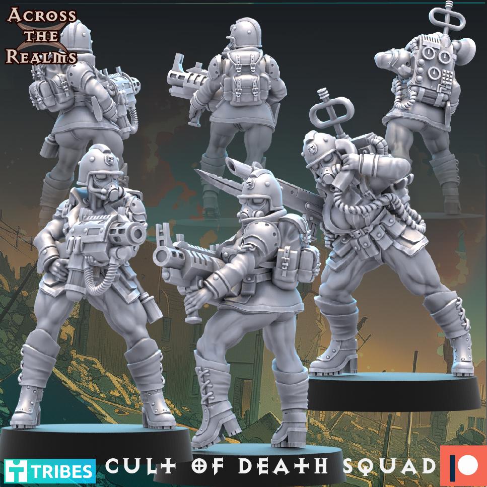 Cult of Death Squad 3d model