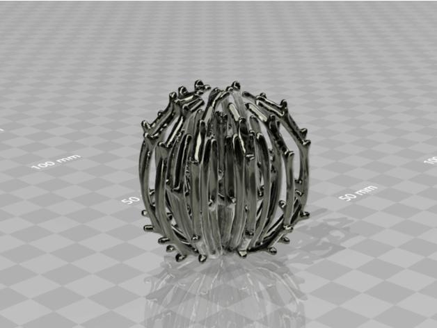 tumbleweed for 3d Print 3d model