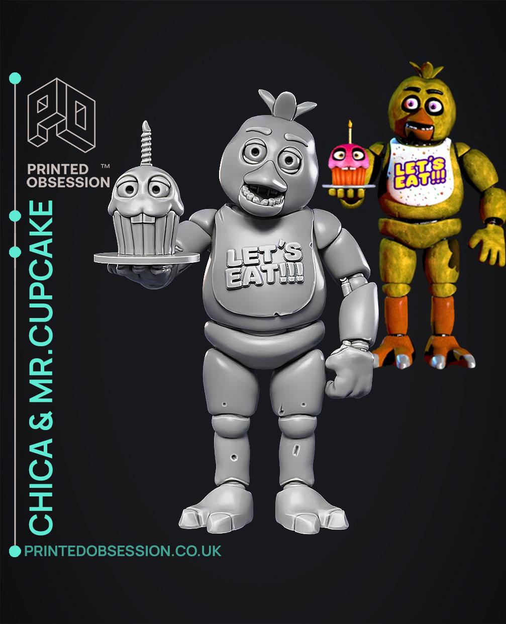 Chica - FNAF - Fan Art 3d model