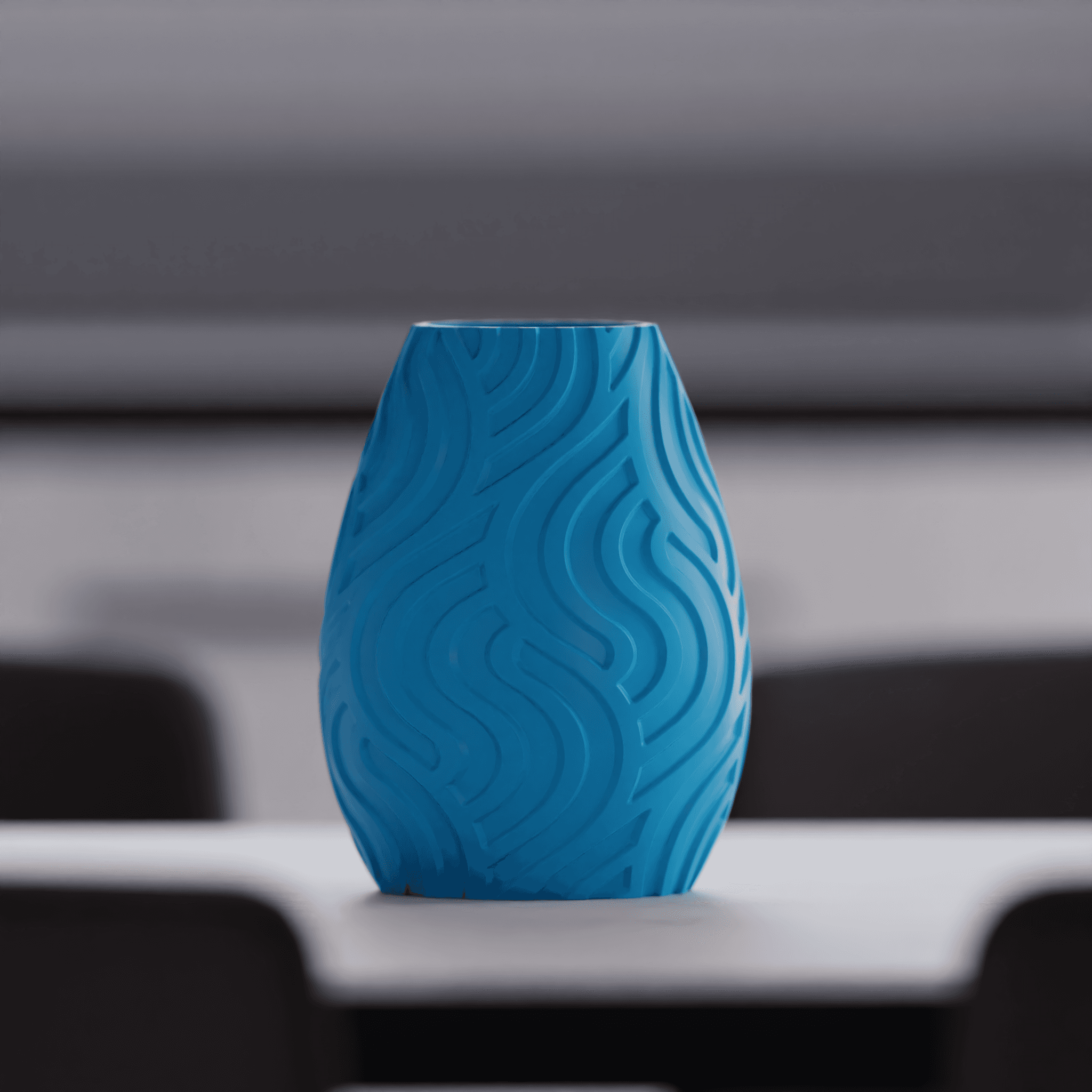 Wavy Vase 3d model