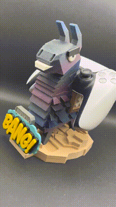 Bad Llama - Bang! Controller Stand  3d model