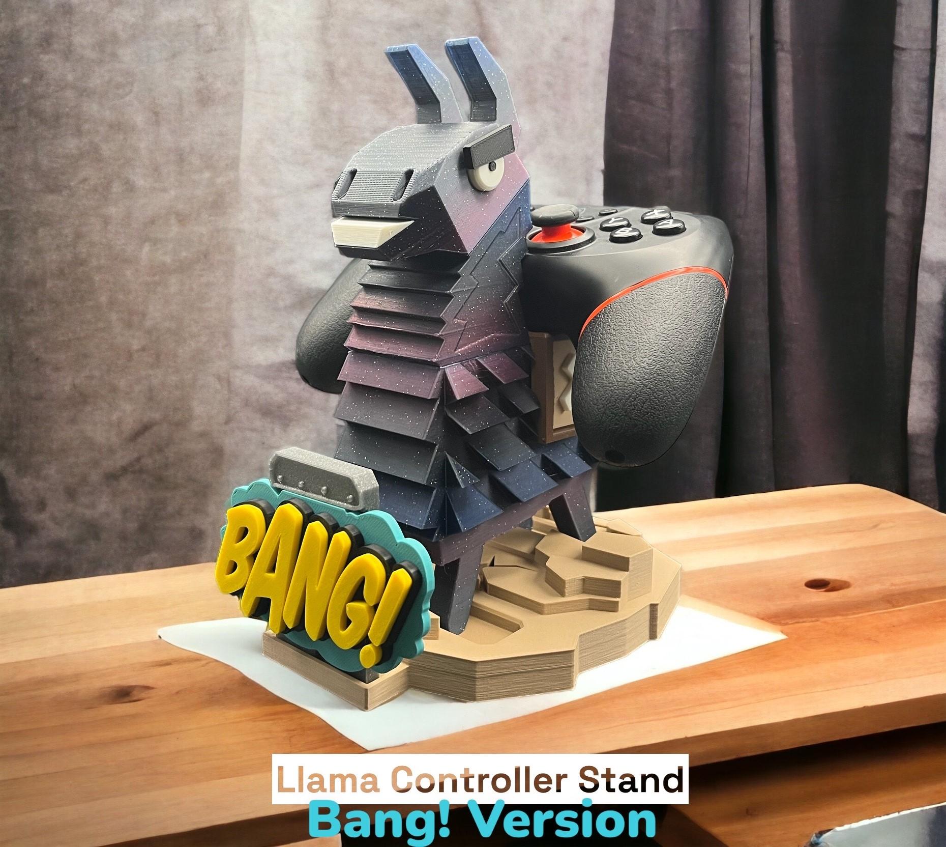 Bad Llama - Bang! Controller Stand  3d model