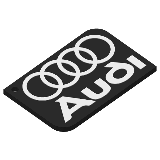 Keychain: Audi I 3d model