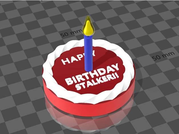 happy-birthday-stalker ! 3d model