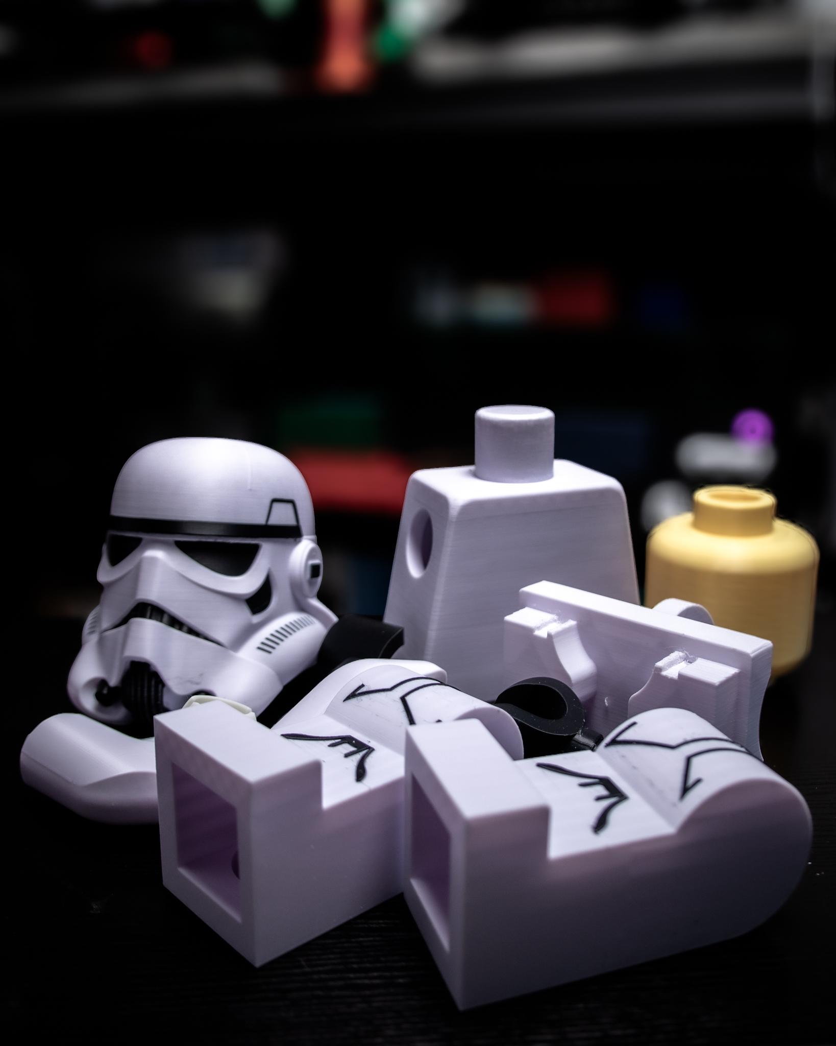 1100% Lego Stormtrooper 3d model