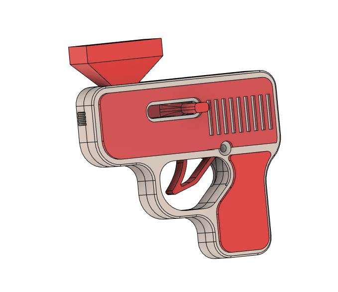 TicTac Blaster (8 Springs) 3d model