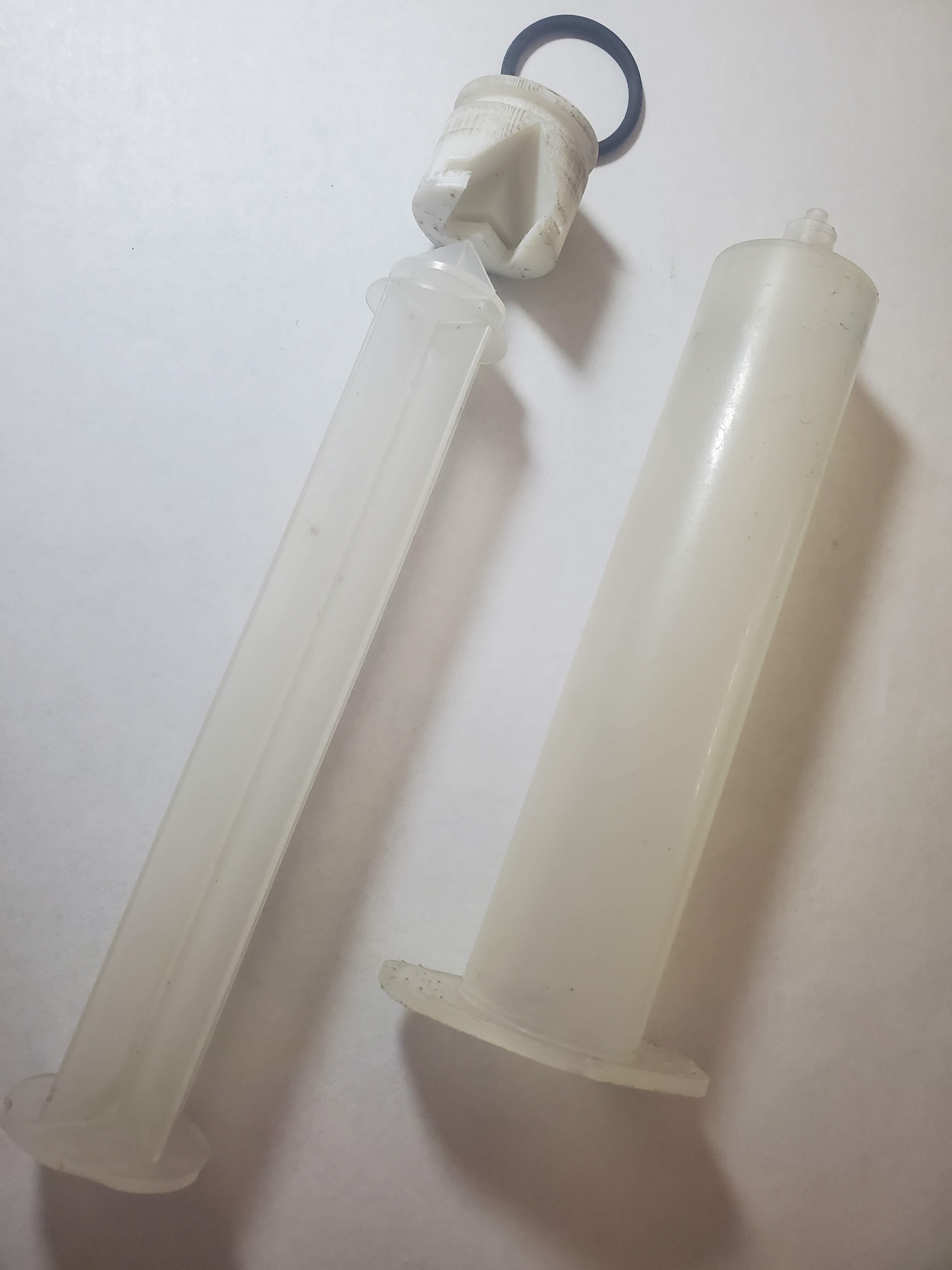 Syringe Plunger mod for O-ring 3d model