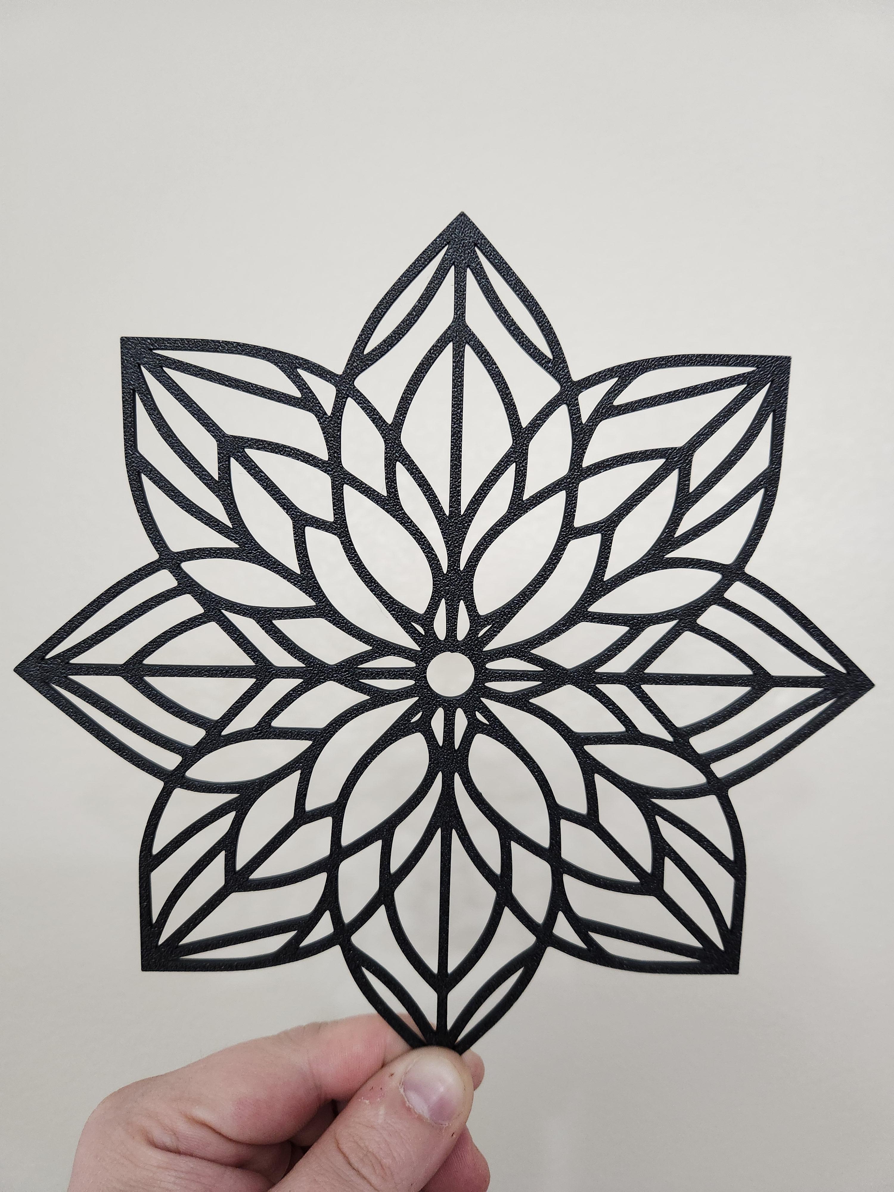 Minimalist Flower 3d model