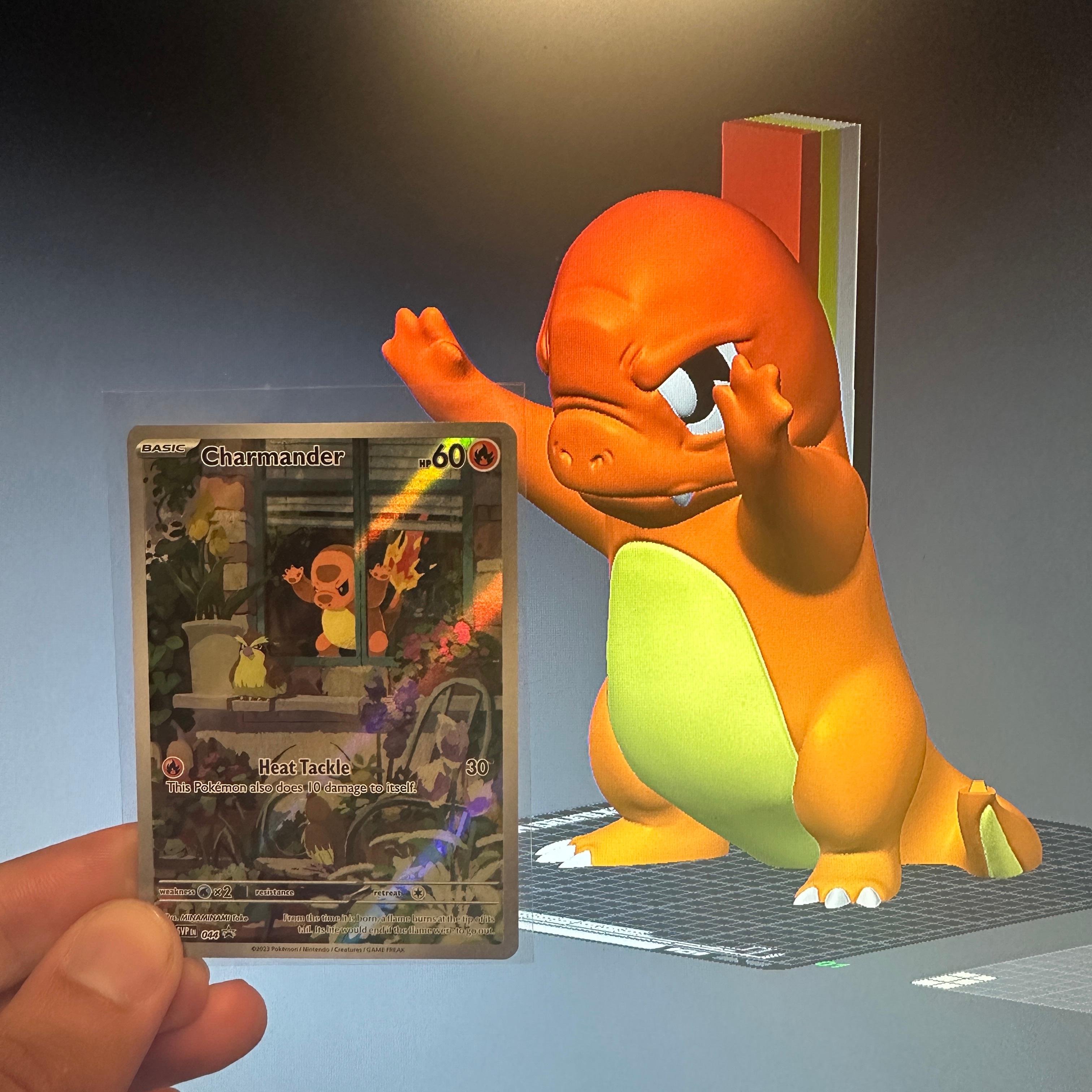 Charmander Window - Promo Card - Pokemon 3d model