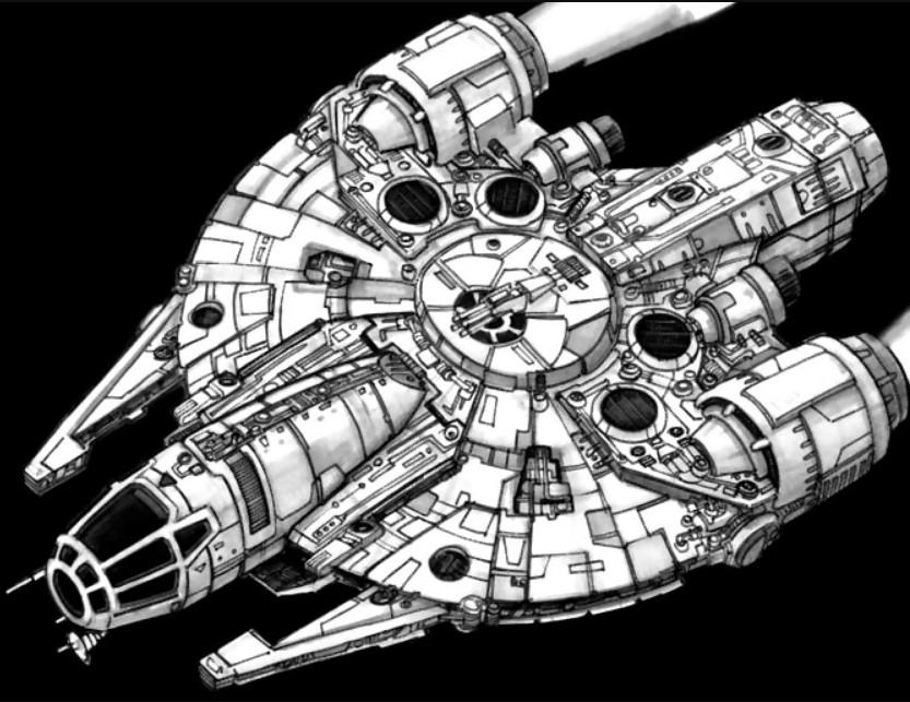 YT-1760 - xwing scale.stl 3d model