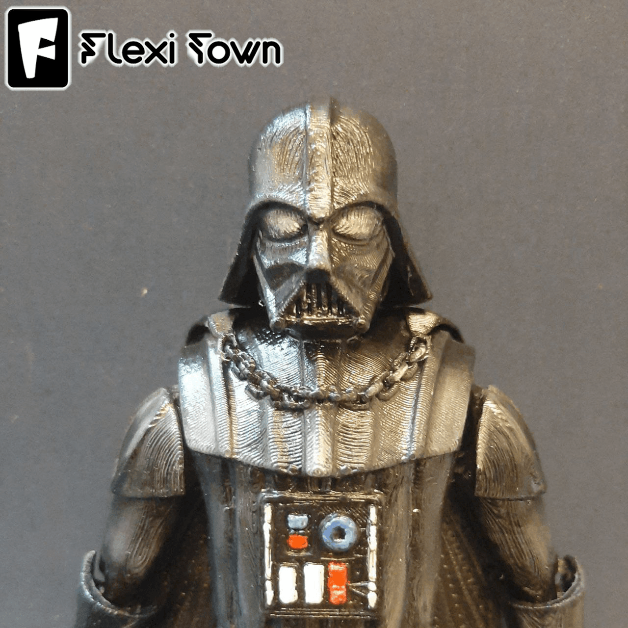 Flexi Print-in-Place Darth Vader 3d model