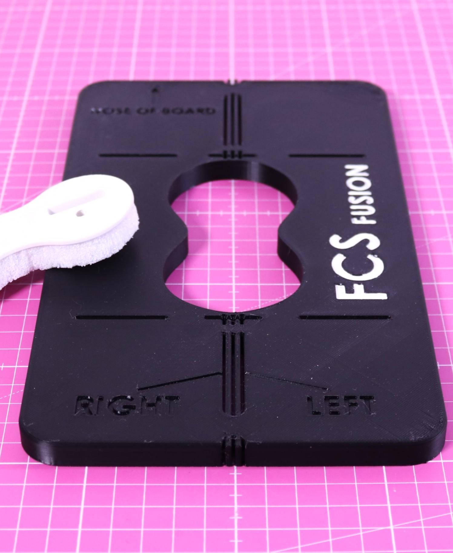 Router jig FCS fusion fin plugs  3d model