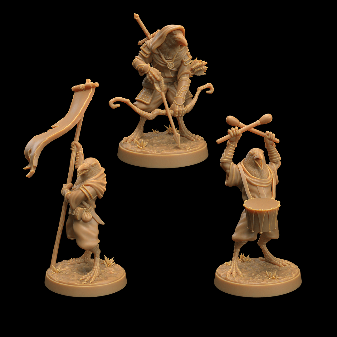 RavenFolk Heroes 3d model