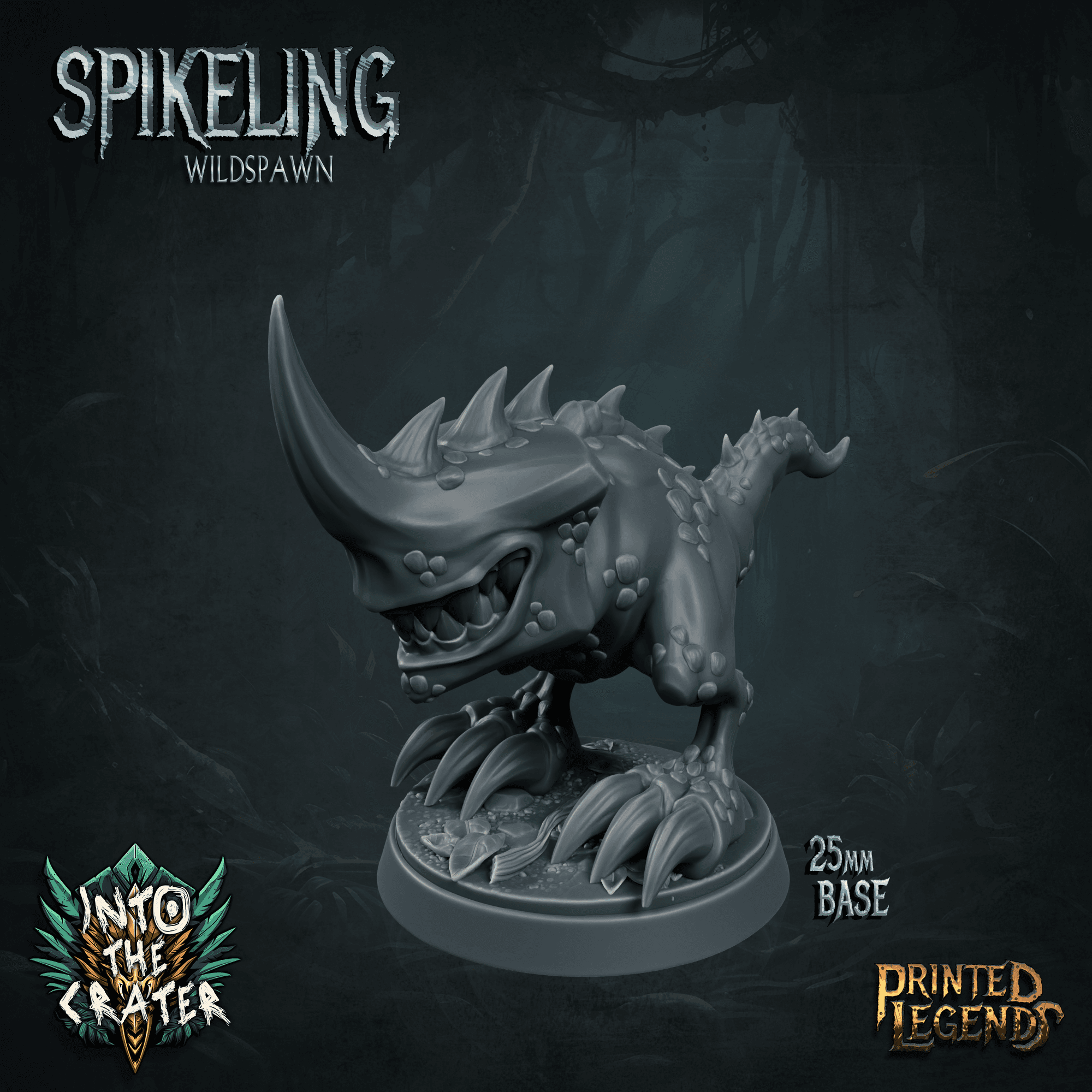 Spikeling 01 (25mm Base) 3d model