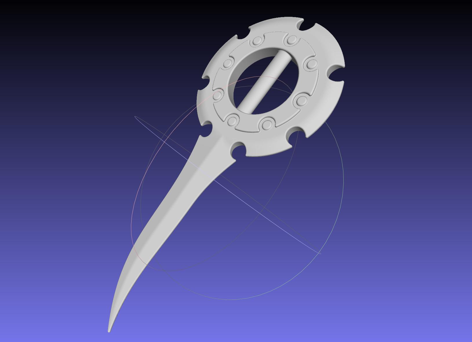 Final Fantasy X Rikku Dagger Assembly 3d model