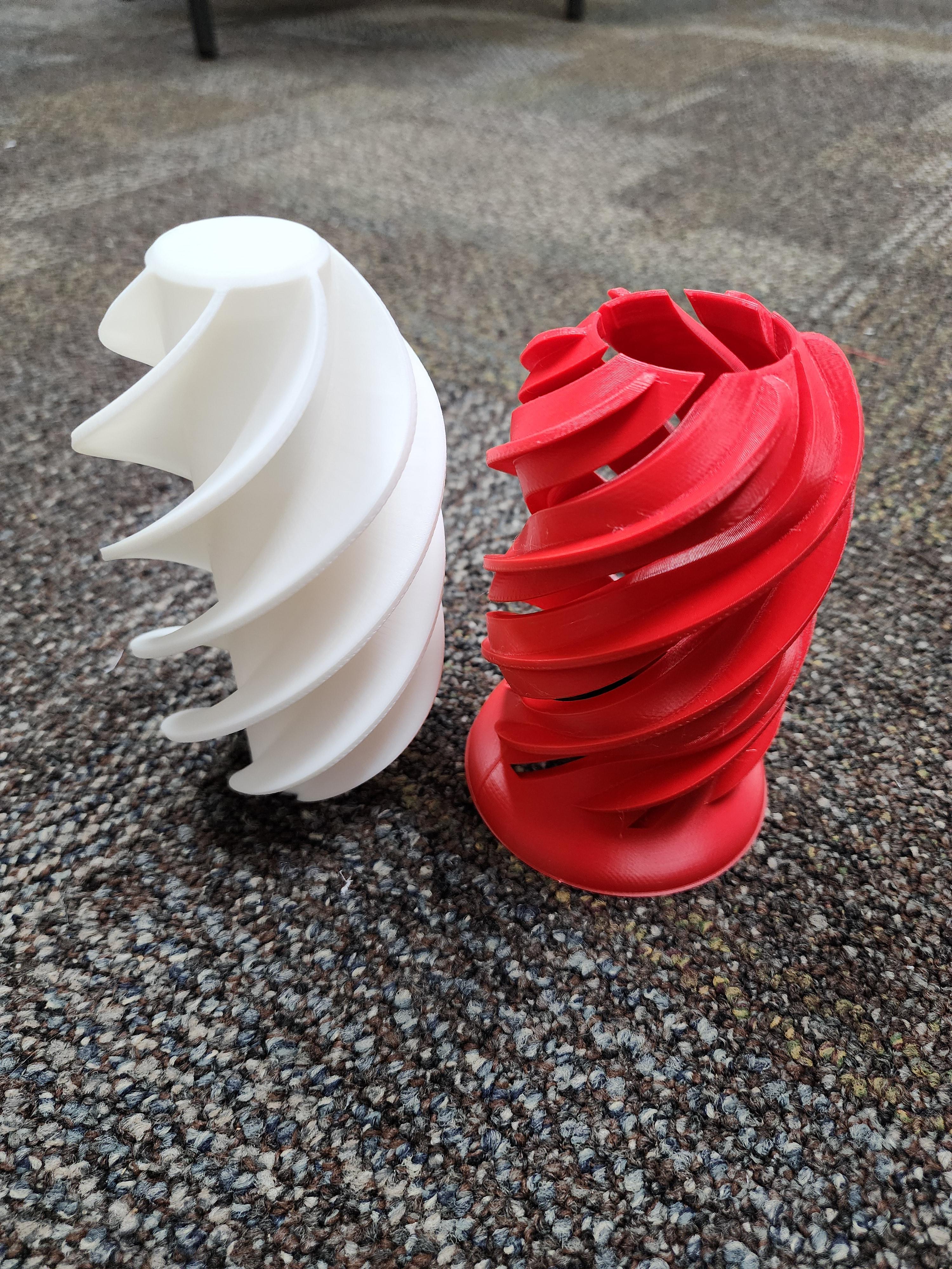 Twisty Fidget Spinner Version 2 3d model