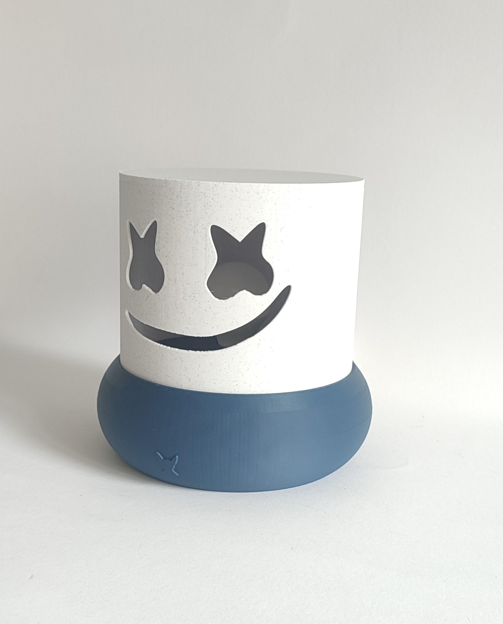 Marshmello Lamp 3d model