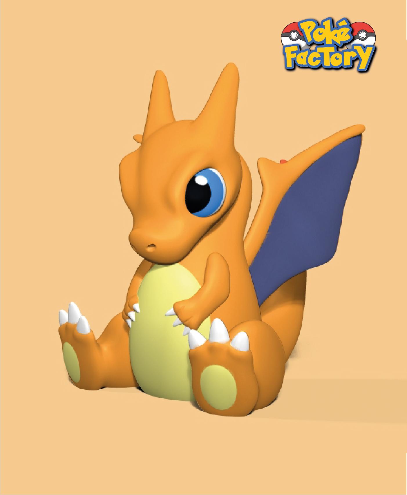 CHARIZARD CHIBI 3d model