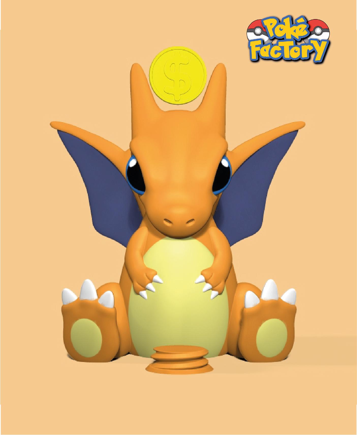 CHARIZARD CHIBI 3d model