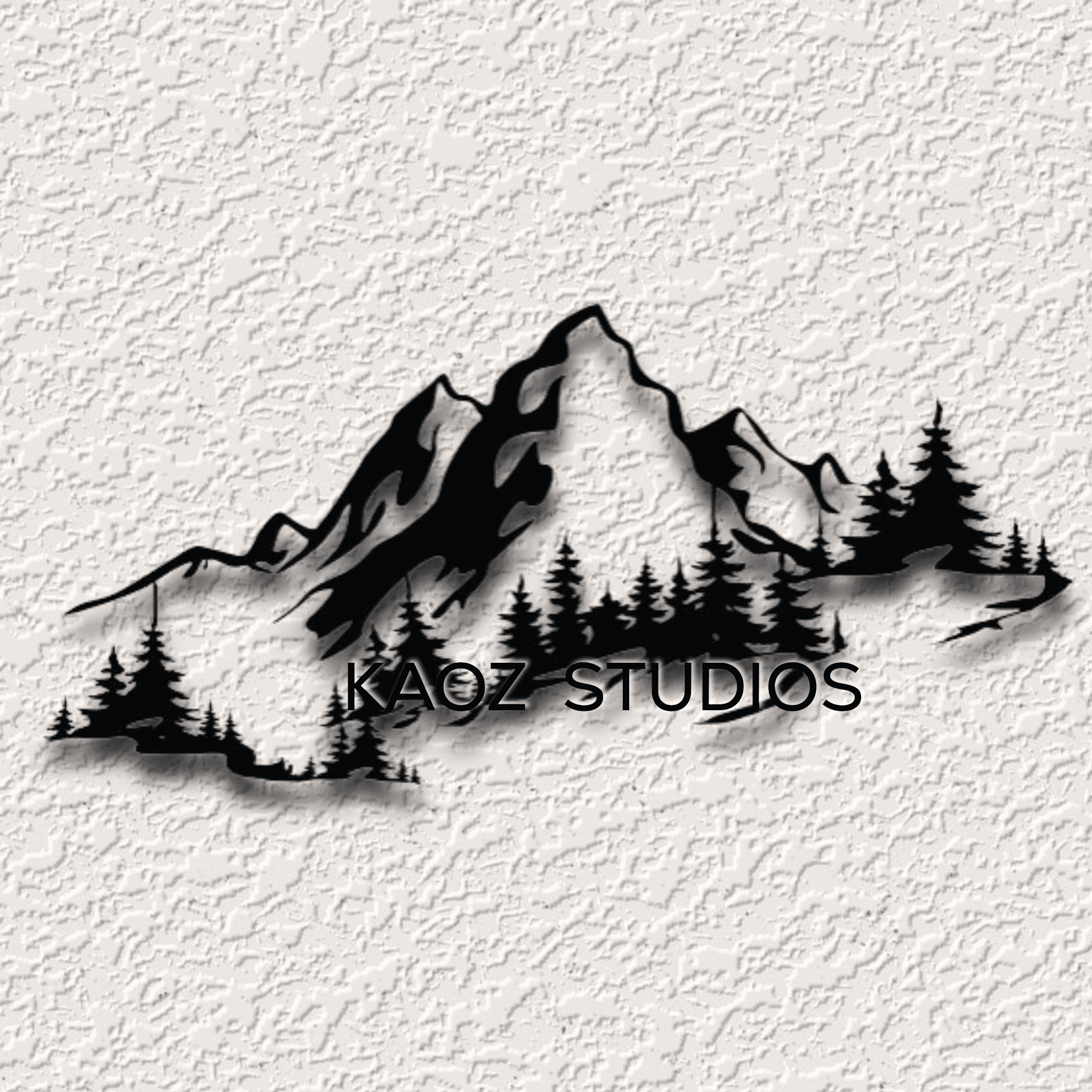 mountains wall art mountain scene wall decor nature decoration 3d model