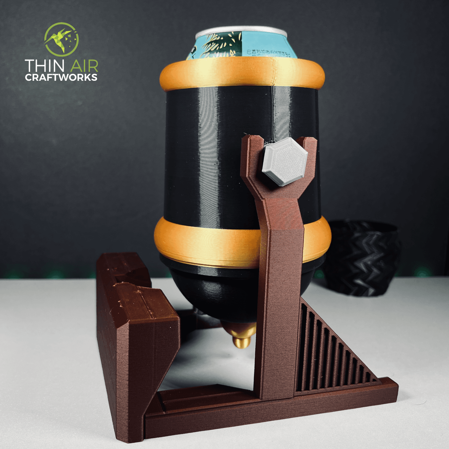 CANnon Cup Holder - Thangs Workspace Design Challenge 3d model