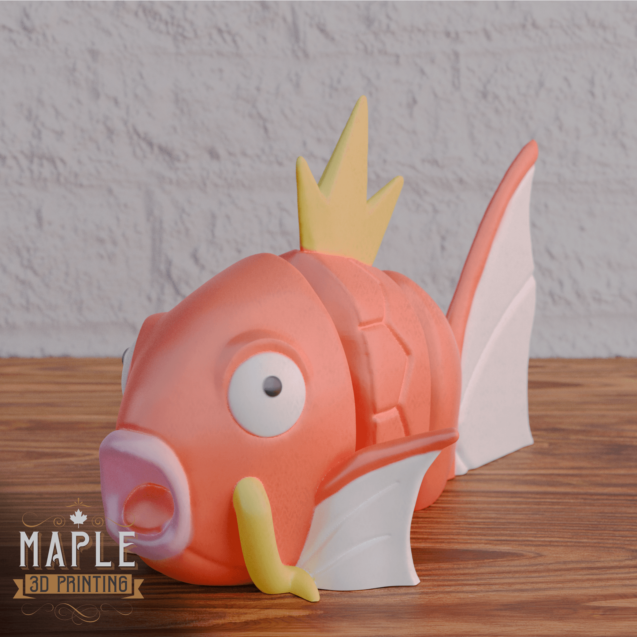 Articulating Magikarp - Pokemon 3d model