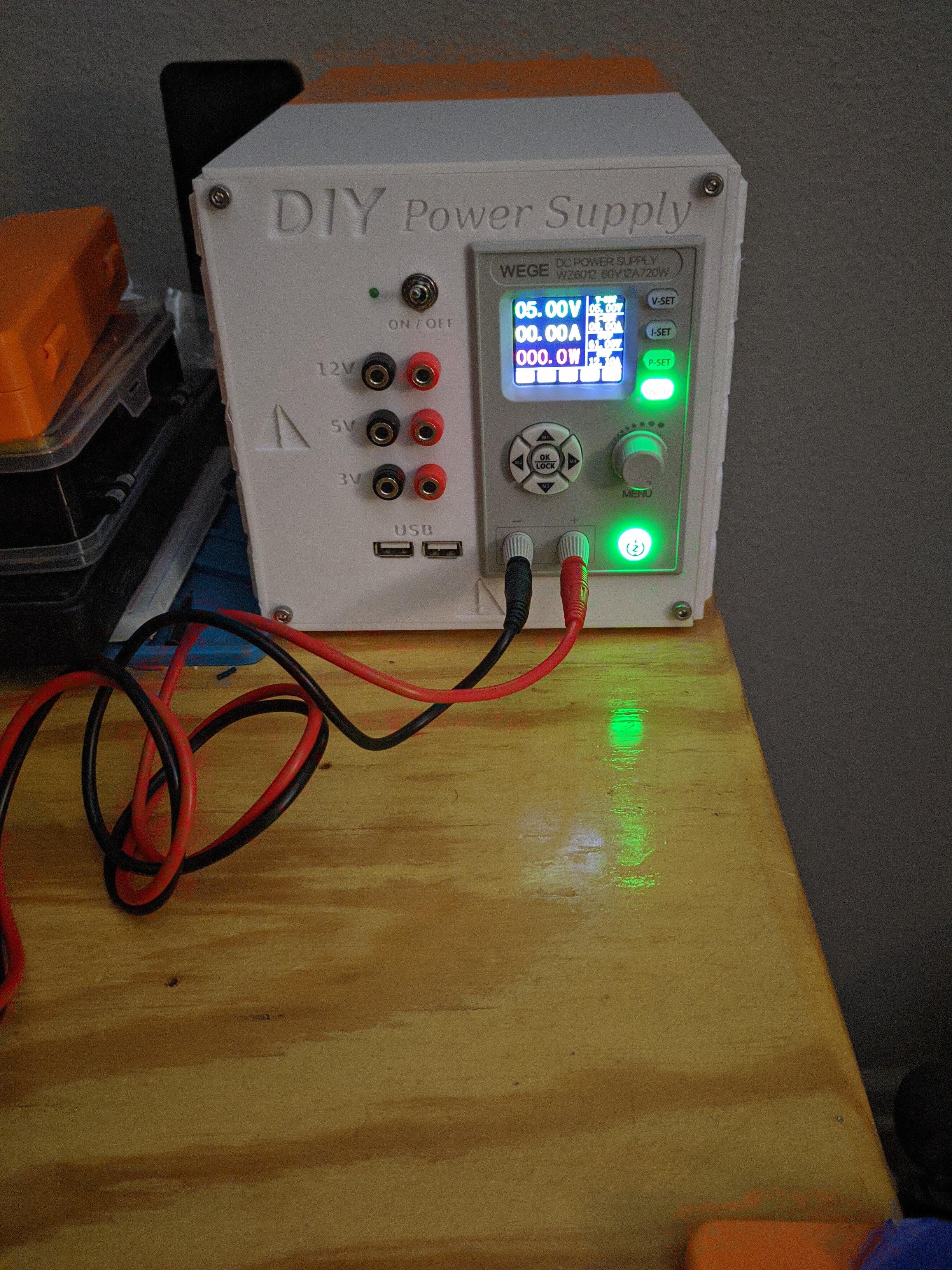 DIY Power Supply 3d model