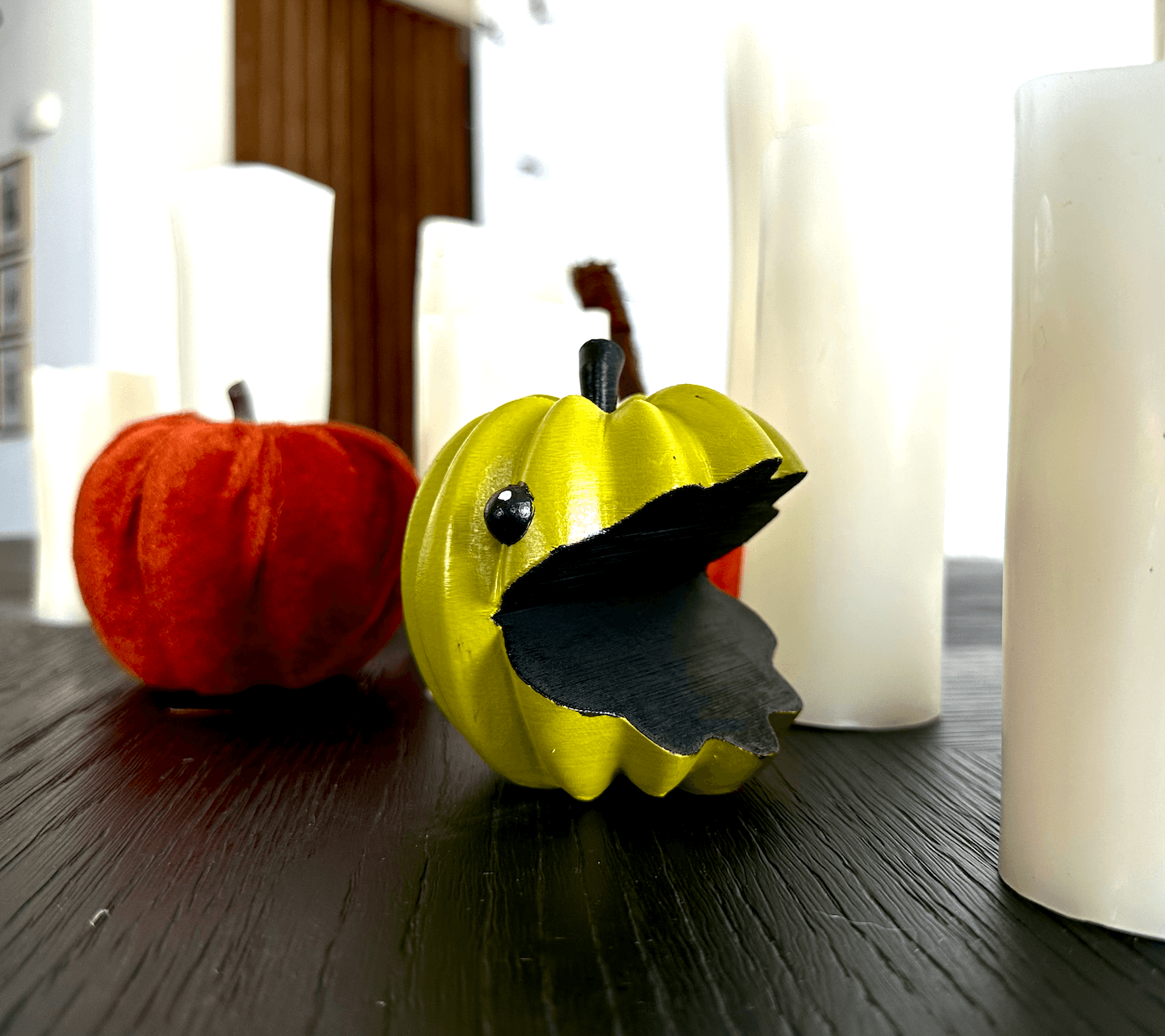 Spooky Pumpkin Halloween Pac-man 3d model