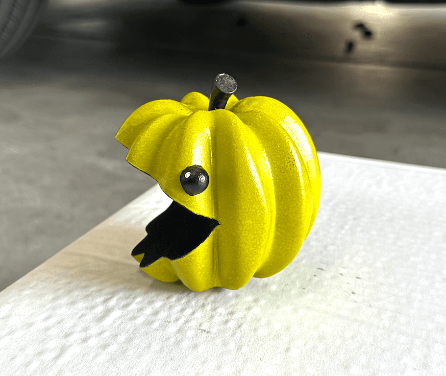 Spooky Pumpkin Halloween Pac-man 3d model