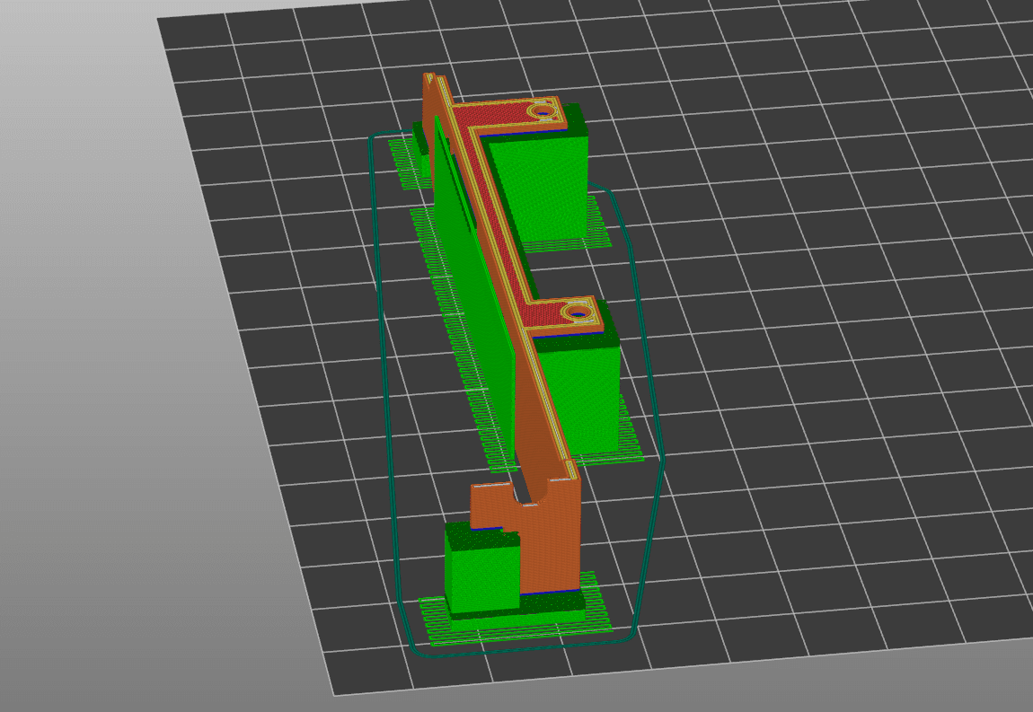 Parametric Intel XF SR PCIe Bracket 3d model