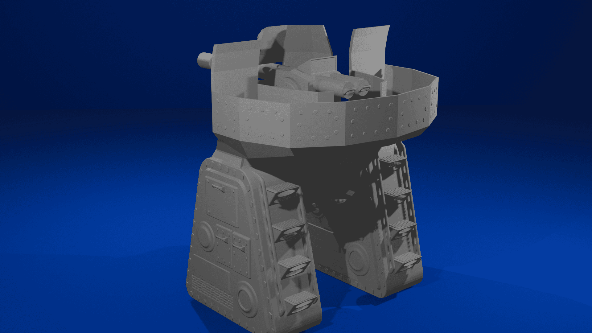 Cannon Miniature 3d model