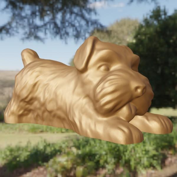 free dog 21 3d model