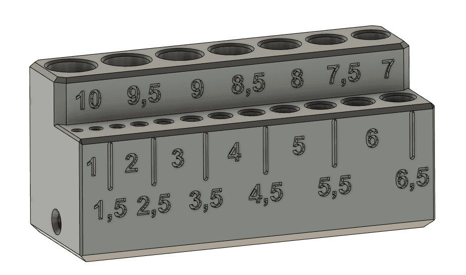 Drillbox / Drill bit case 3d model