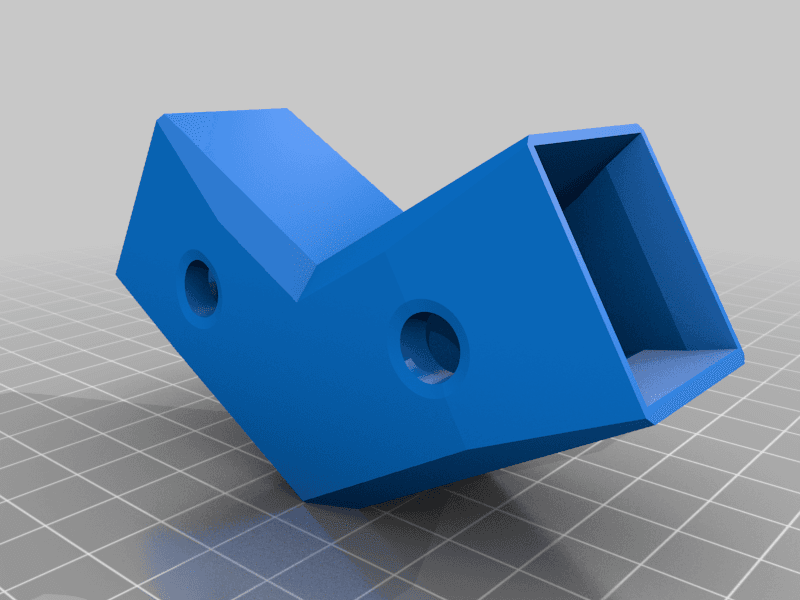 Hexagonal 20x20 framecorners 3d model