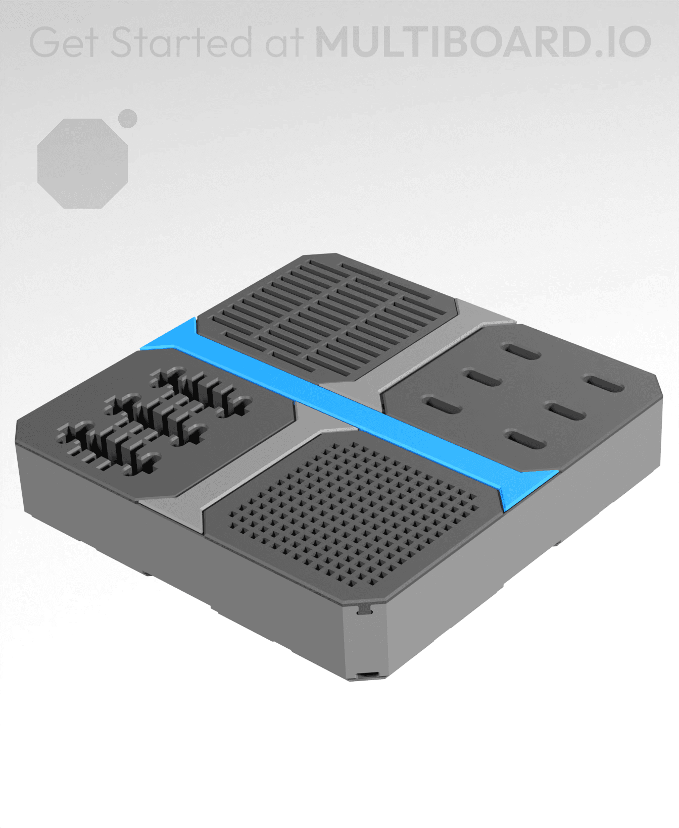 2L - Top Divider 3d model