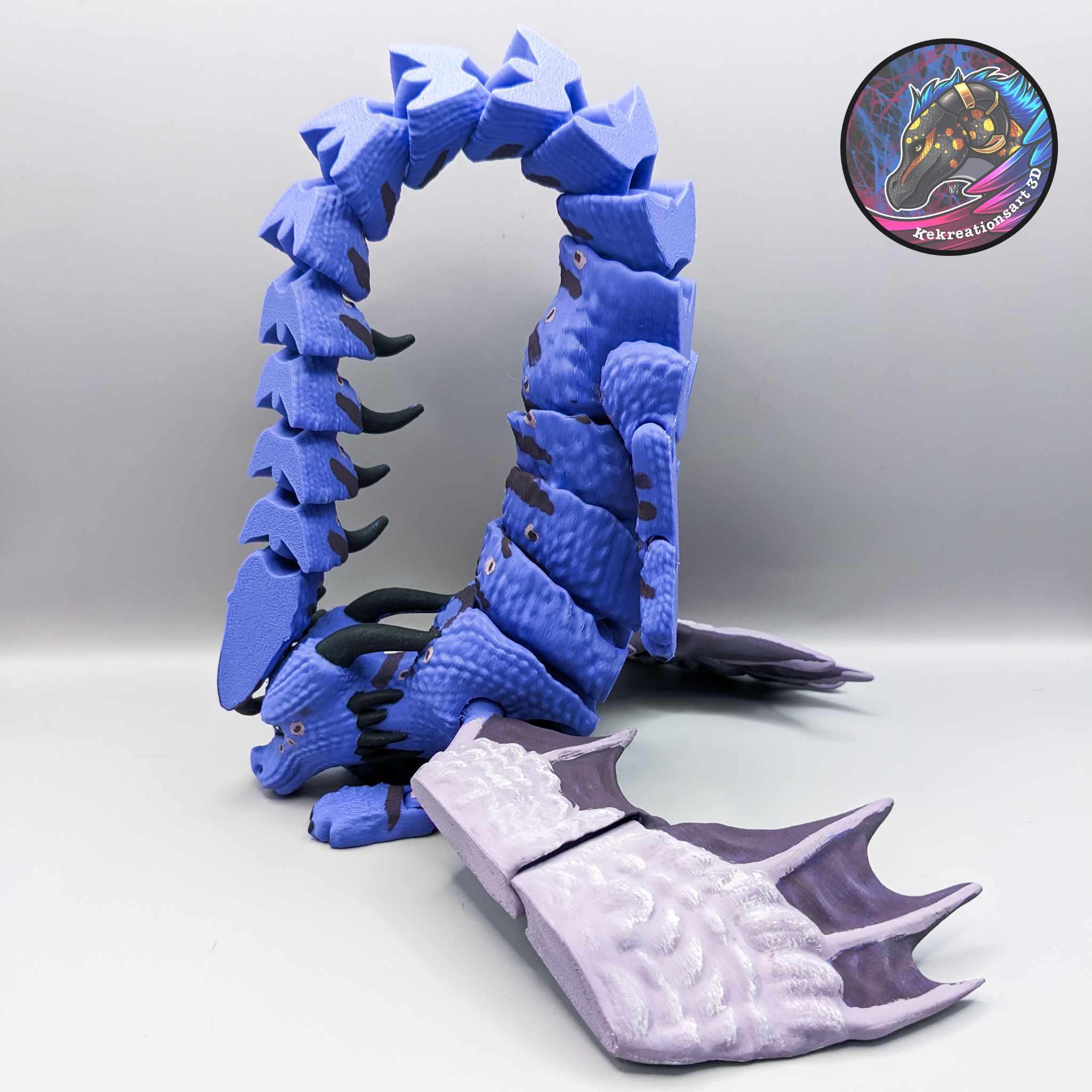 Flexi Lyra Dragon 3d model