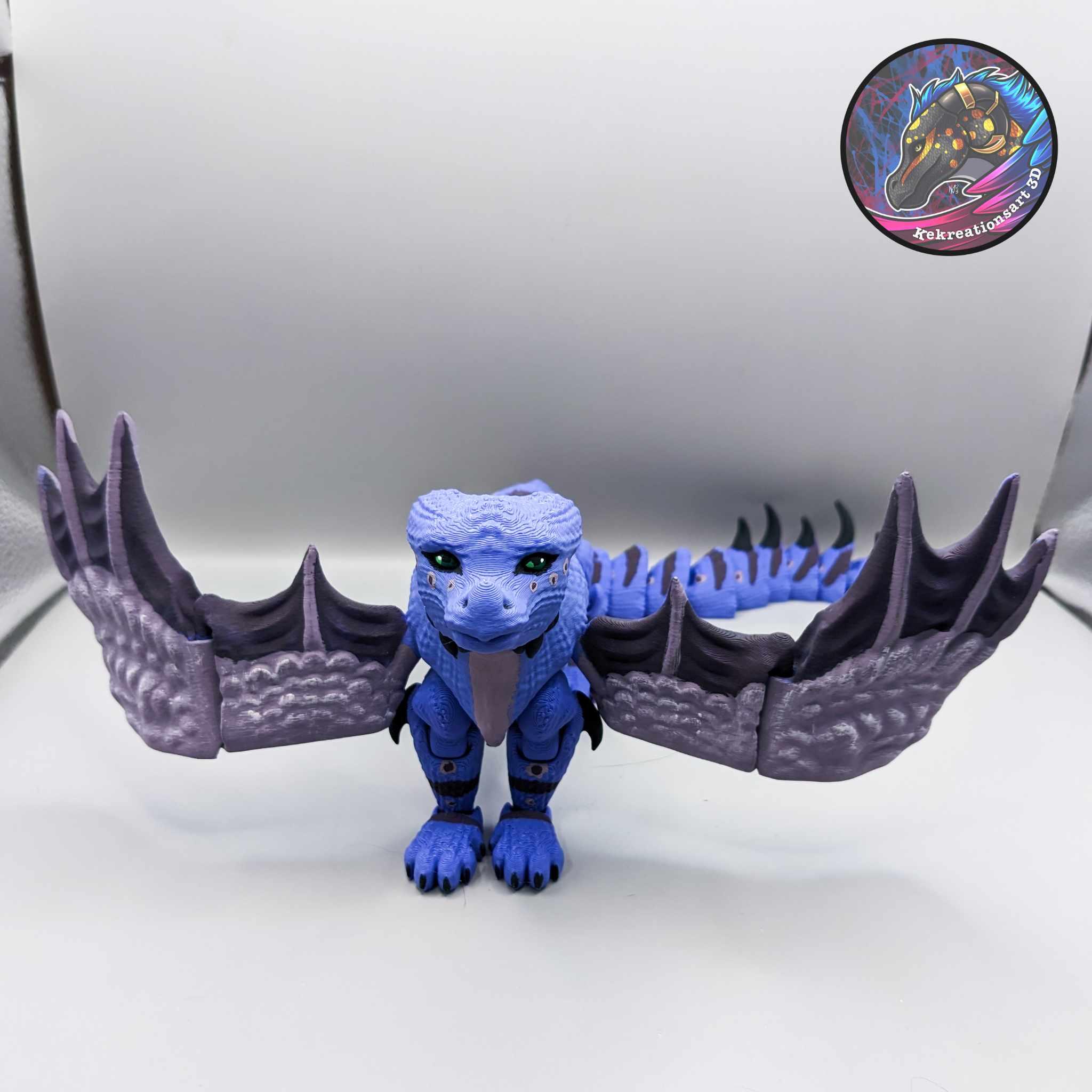 Flexi Lyra Dragon 3d model