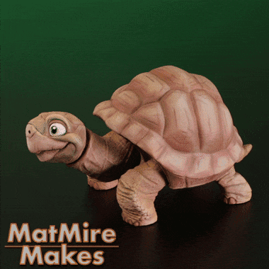 Tortoise - Articulated Figure 3d model