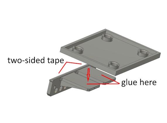 Sovol 3D Dual Filament Dryer - Ikea Lack Table Mount 3d model