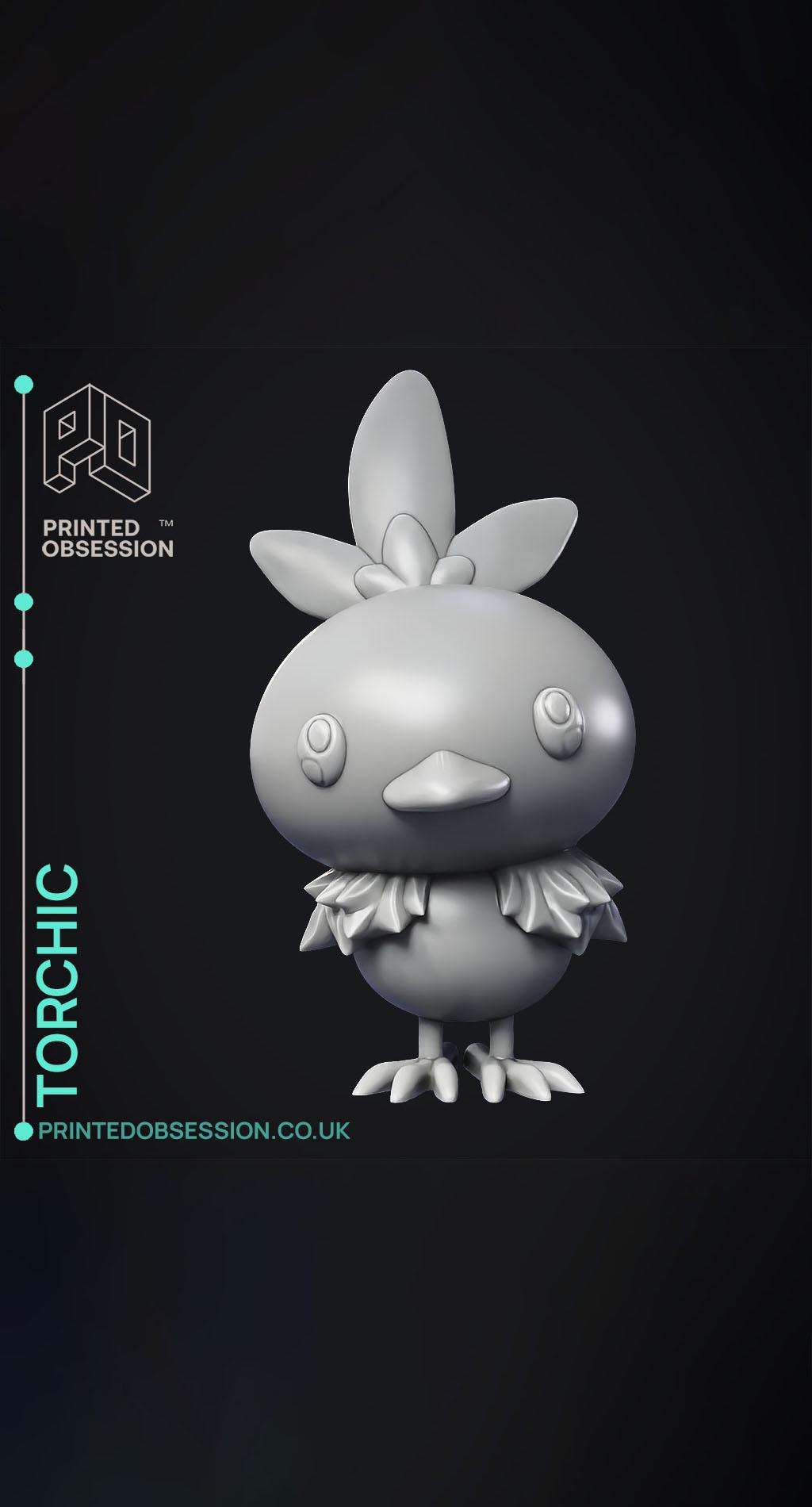 Torchic - Pokemon - Fan Art 3d model