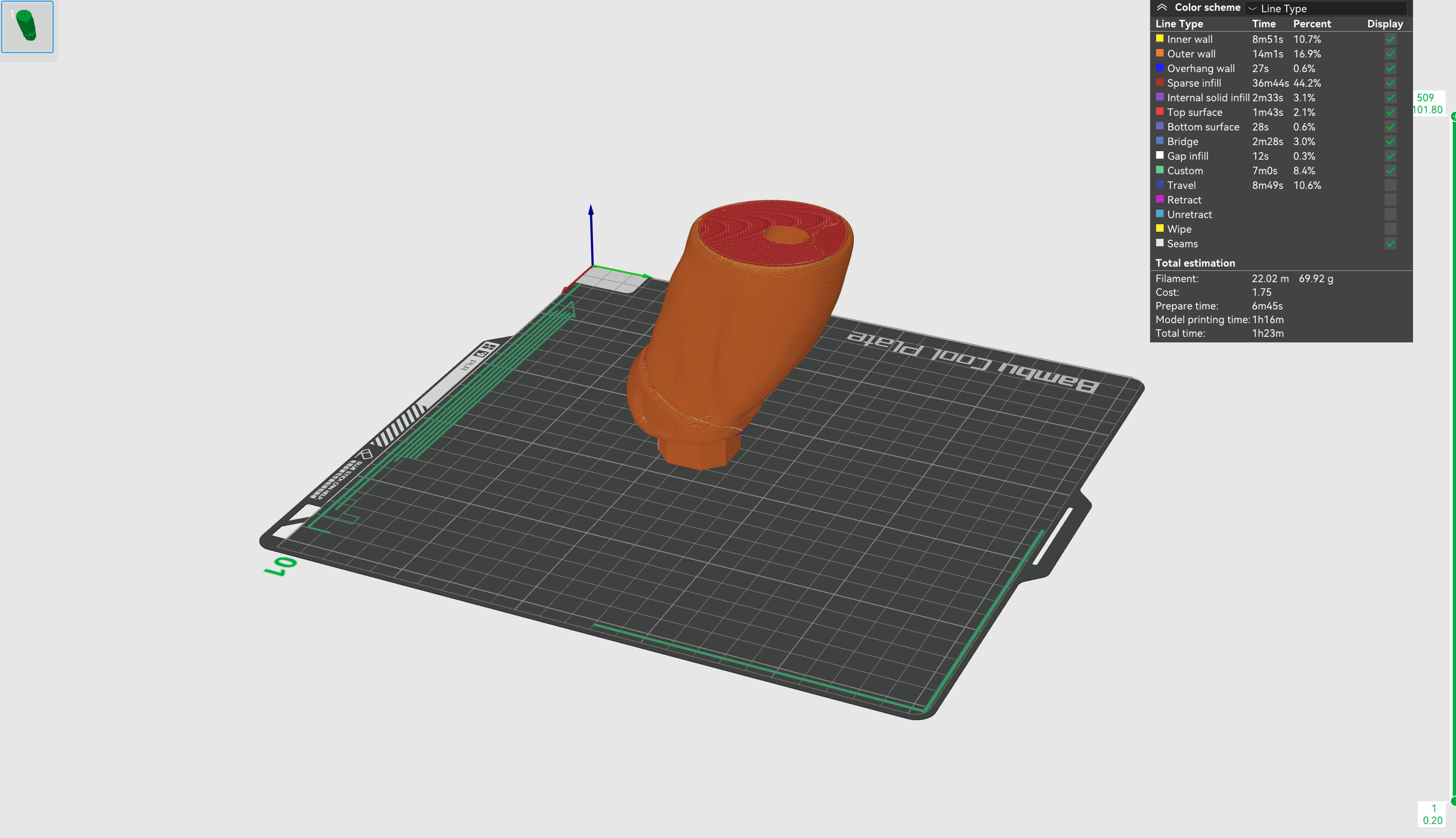 Ninja Turtle Leg Lamp V2 3d model