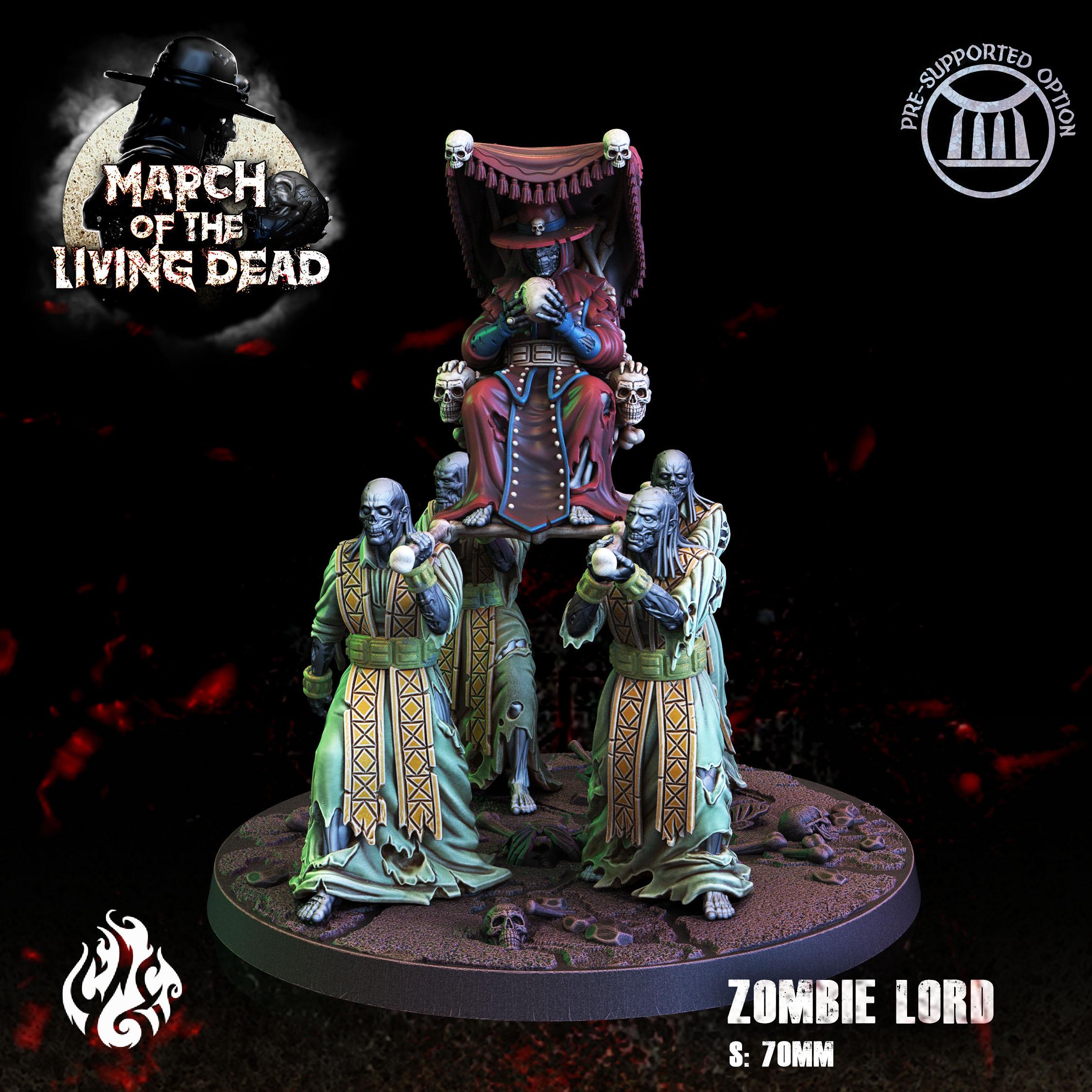 Zombie Lord 3d model