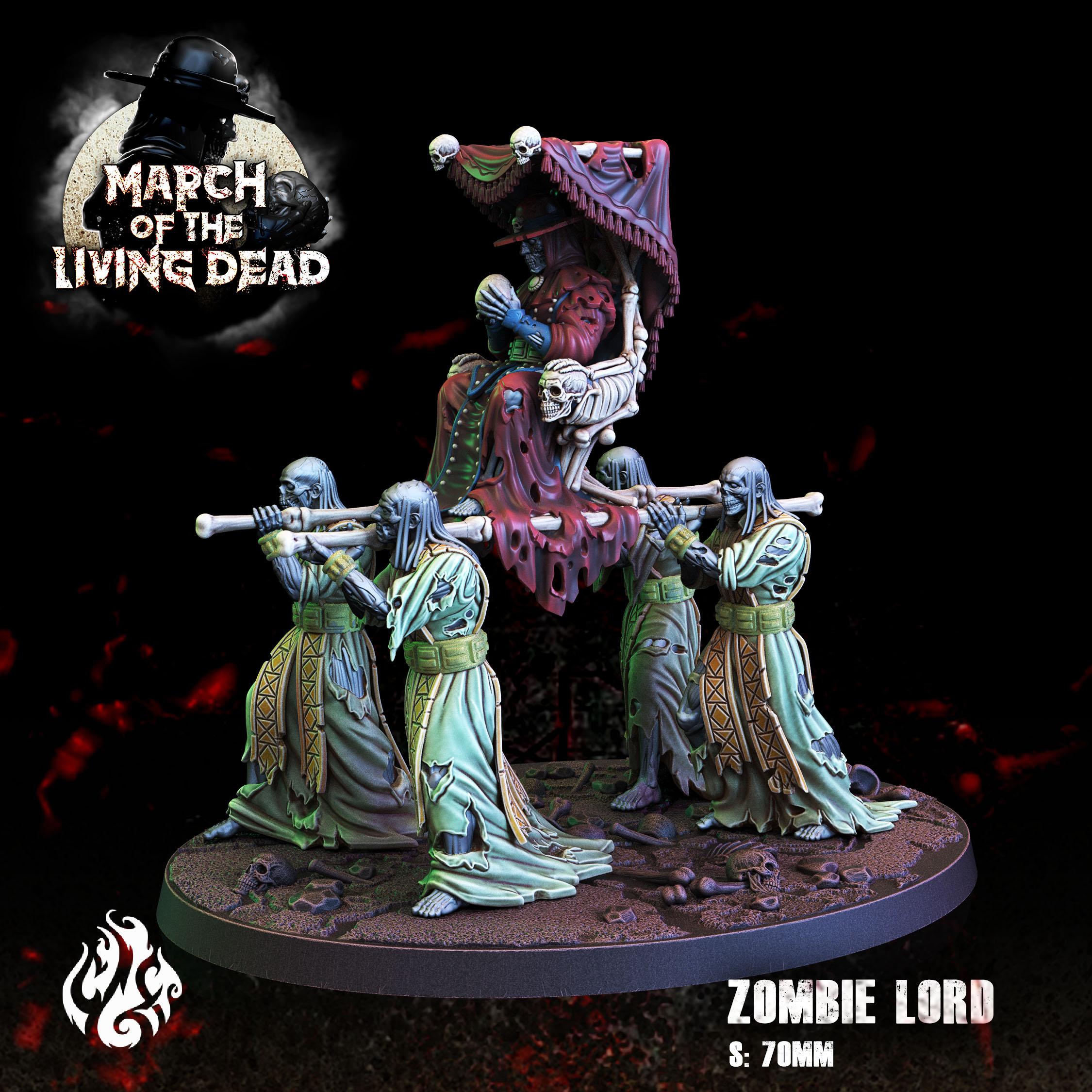 Zombie Lord 3d model