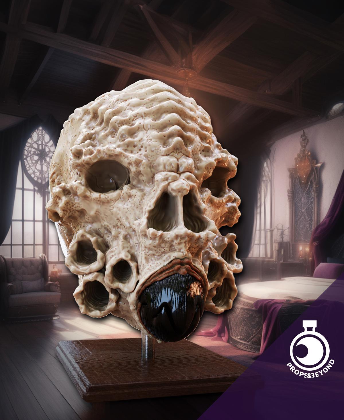 Eldritch Mind Eater Skull 3d model