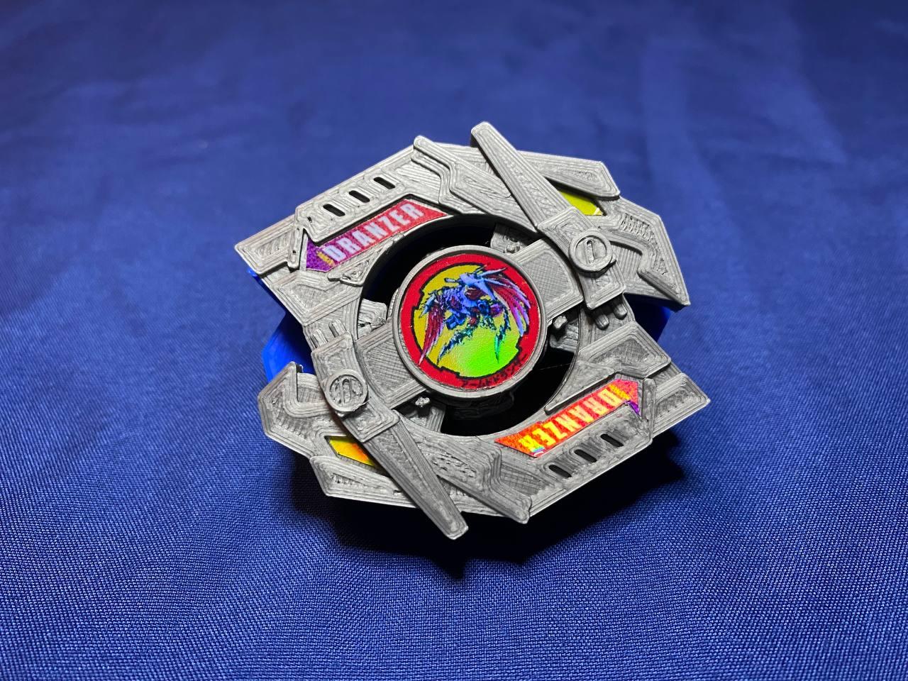 BEYBLADE ARMED DRANZER | COMPLETE | BAKUTEN SERIES 3d model