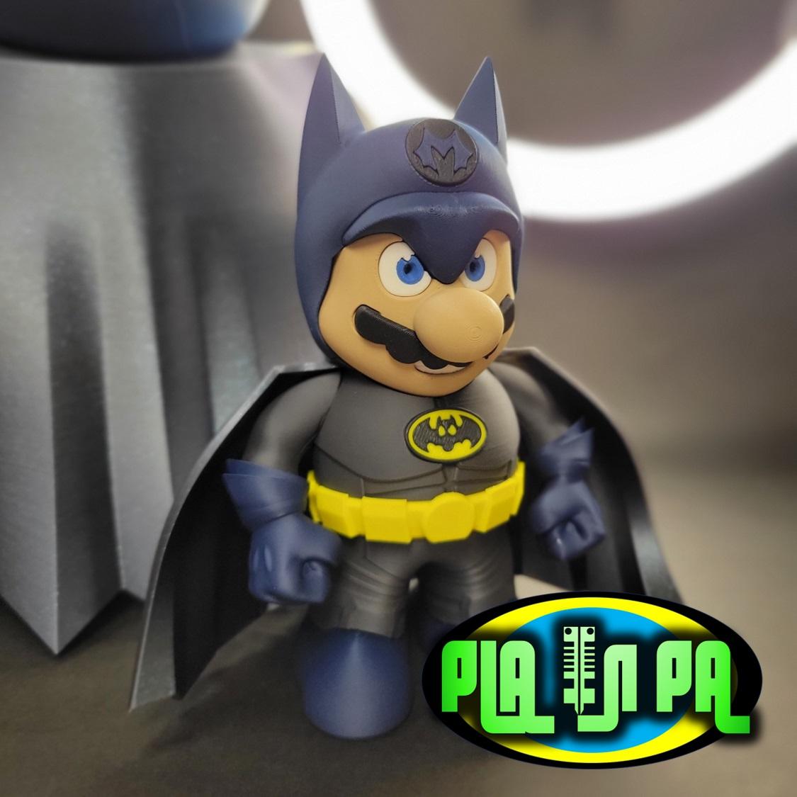 BatMan Mario 3d model