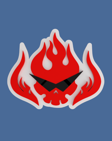 Tengen Toppa Gurren Lagann - Badge 3d model