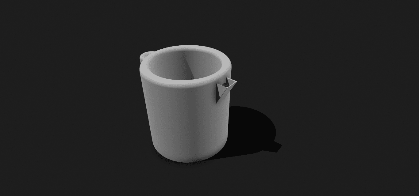 Self Watering Planter 3d model